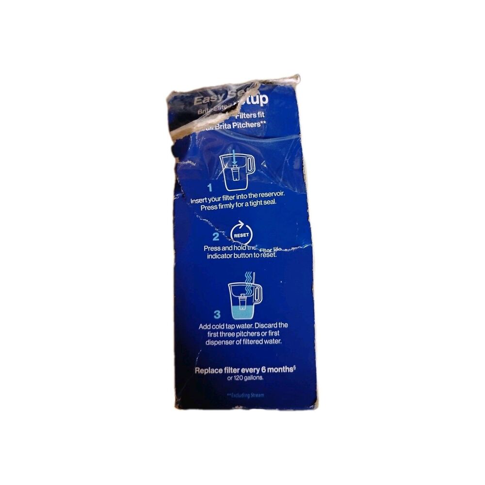 Brita Elite Long lasting Replacement Filters For Pitchers And Dispensers 2 Count - Picture 2 of 4